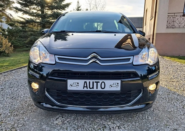 Citroen C3 cena 33555 przebieg: 95700, rok produkcji 2017 z Przysucha małe 781